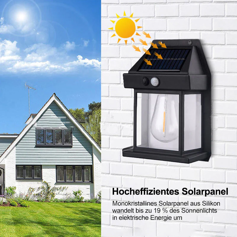 SolarClear® | Solar-Glühbirnen-Wandleuchte