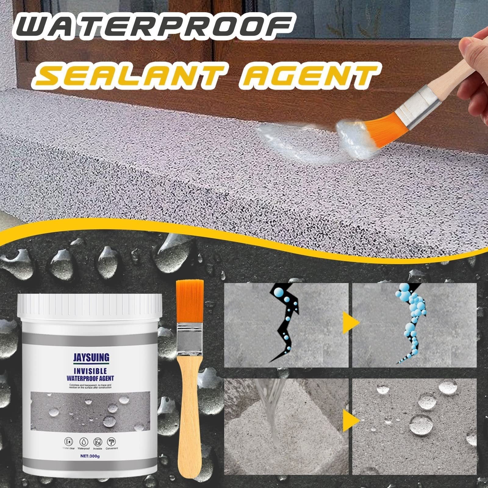 UltraSeal™ - Superstarkes, unsichtbares, wasserdichtes Anti-Leck-Mittel