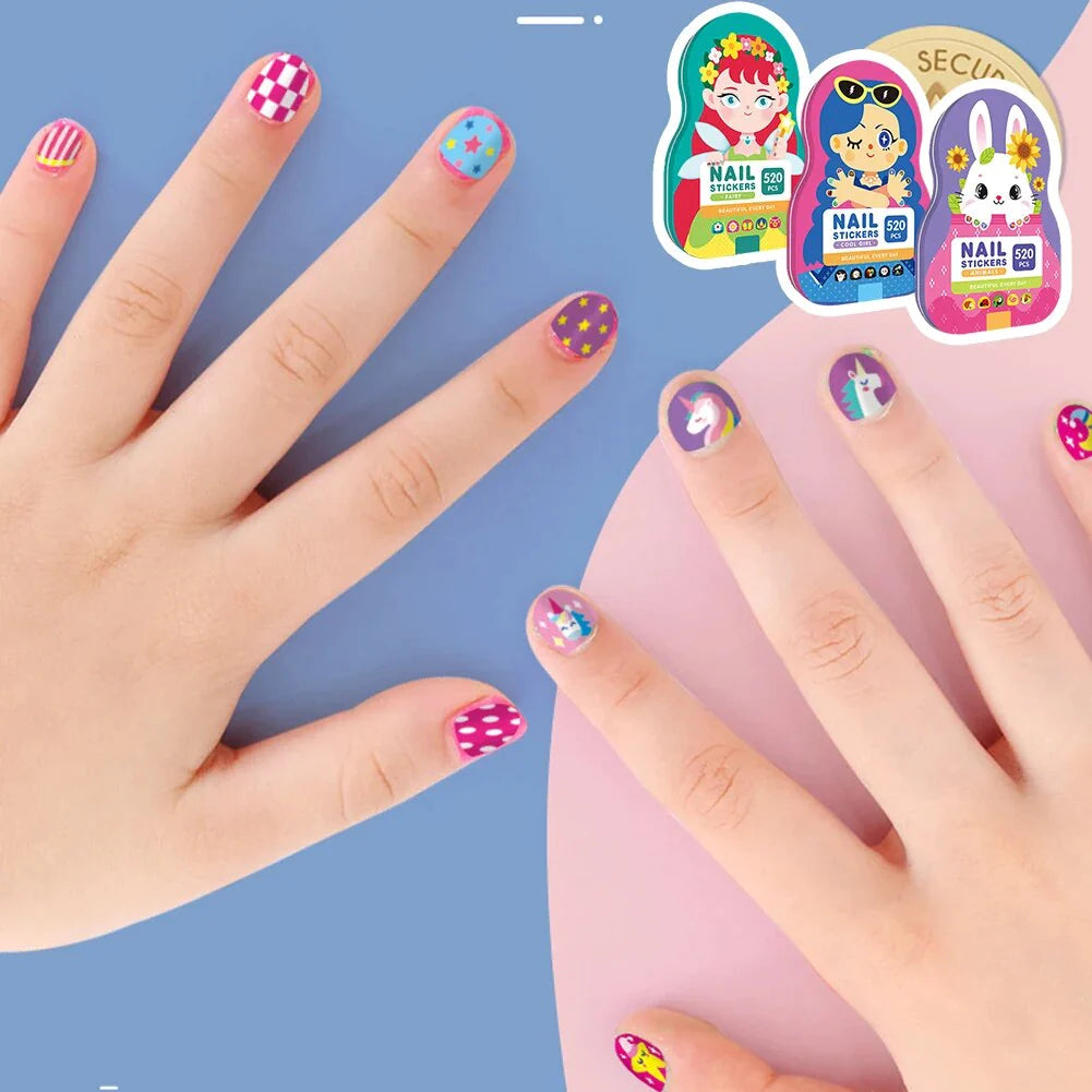 CharmKids™ | Nagelsticker-Set für Kinder