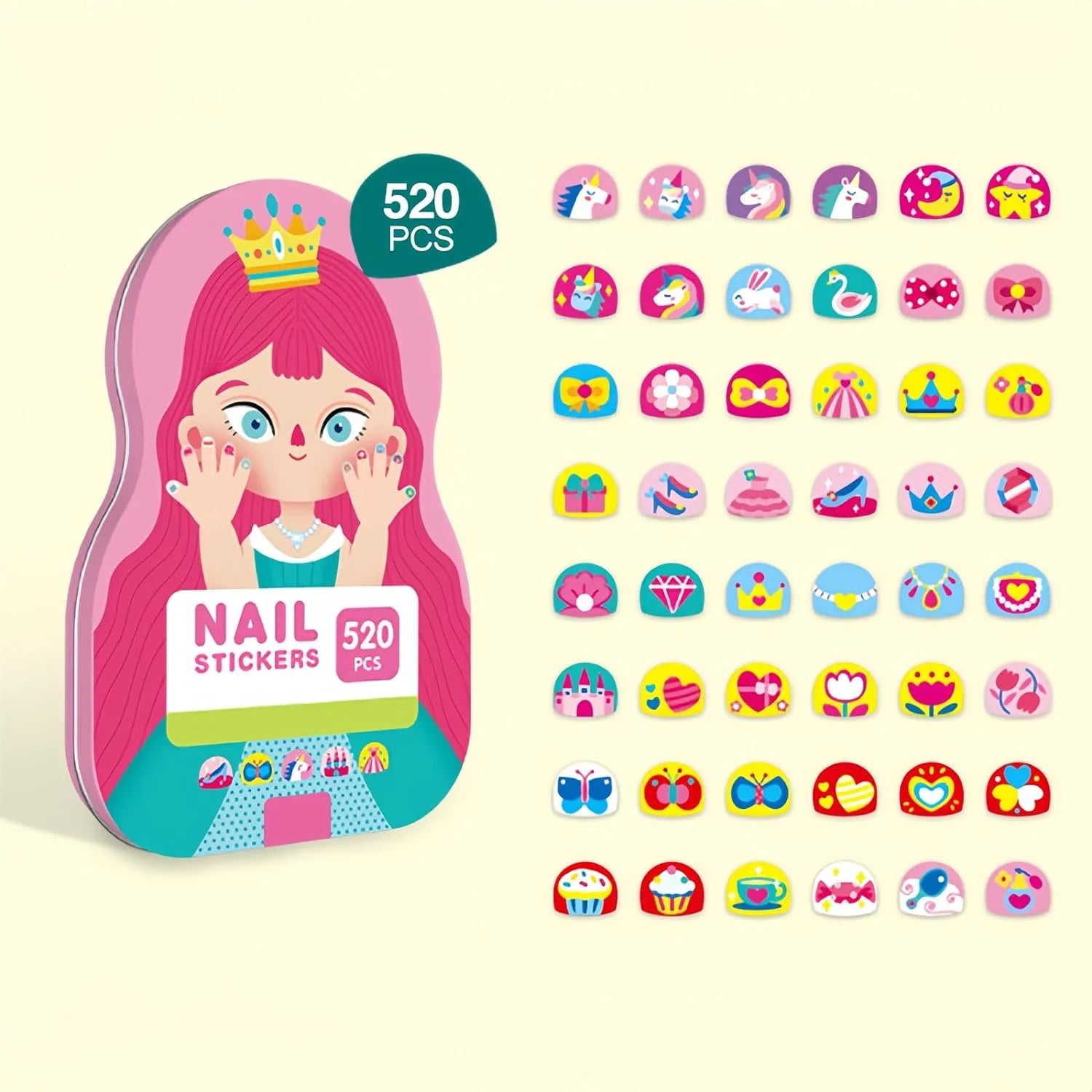 CharmKids™ | Nagelsticker-Set für Kinder