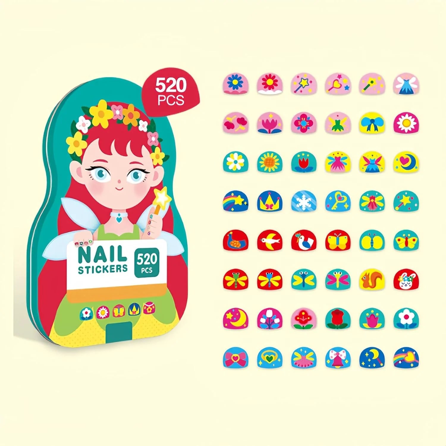 CharmKids™ | Nagelsticker-Set für Kinder