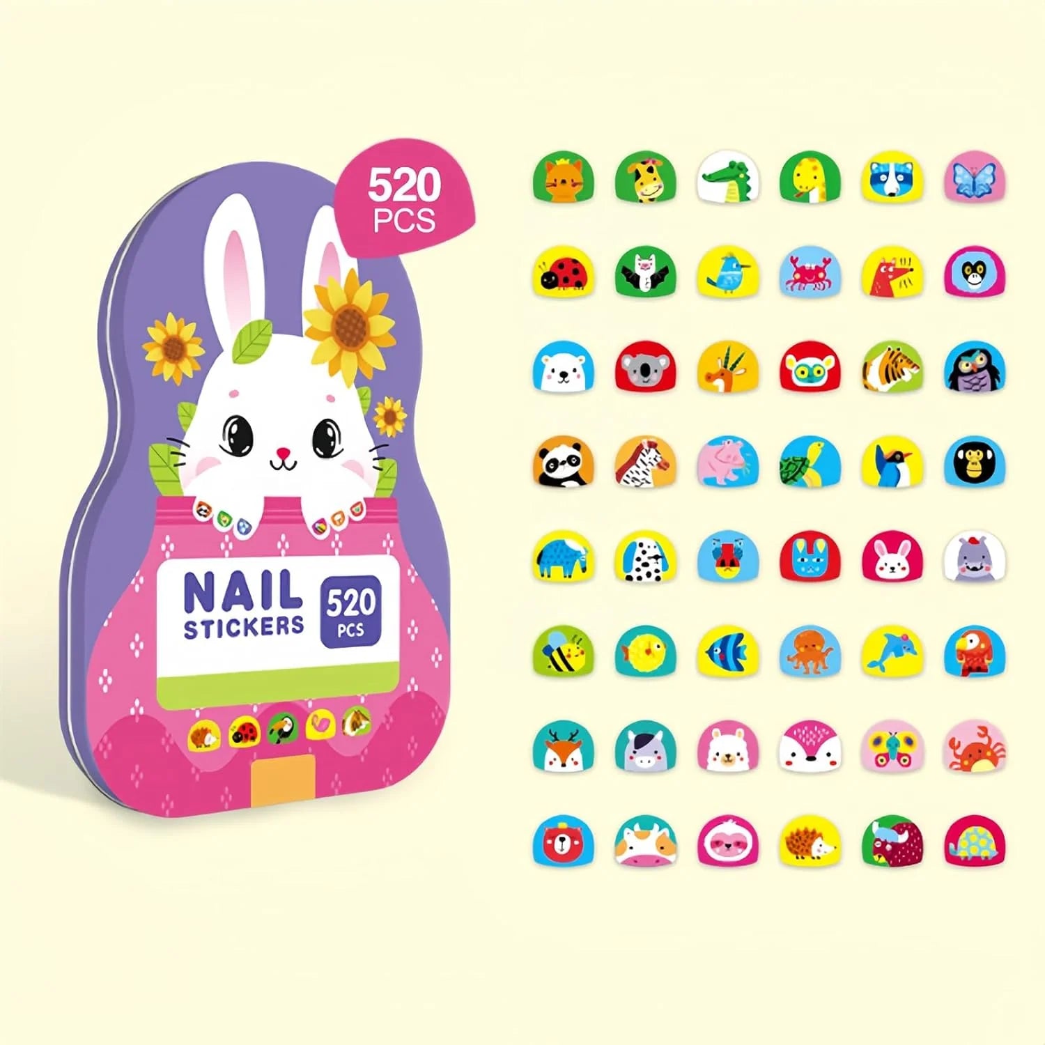 CharmKids™ | Nagelsticker-Set für Kinder