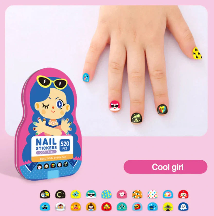 CharmKids™ | Nagelsticker-Set für Kinder