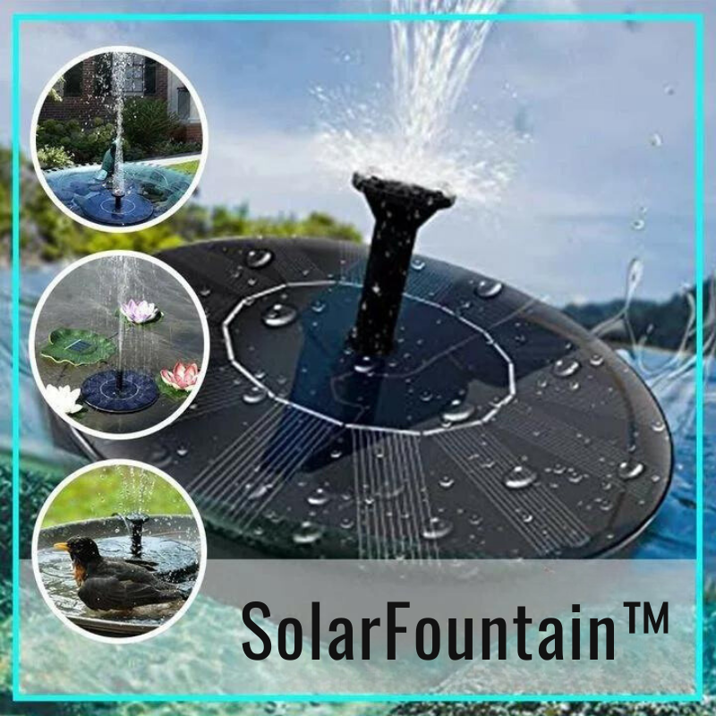 1+1 Gratis | SolarFountain™ - Solarbrunnen