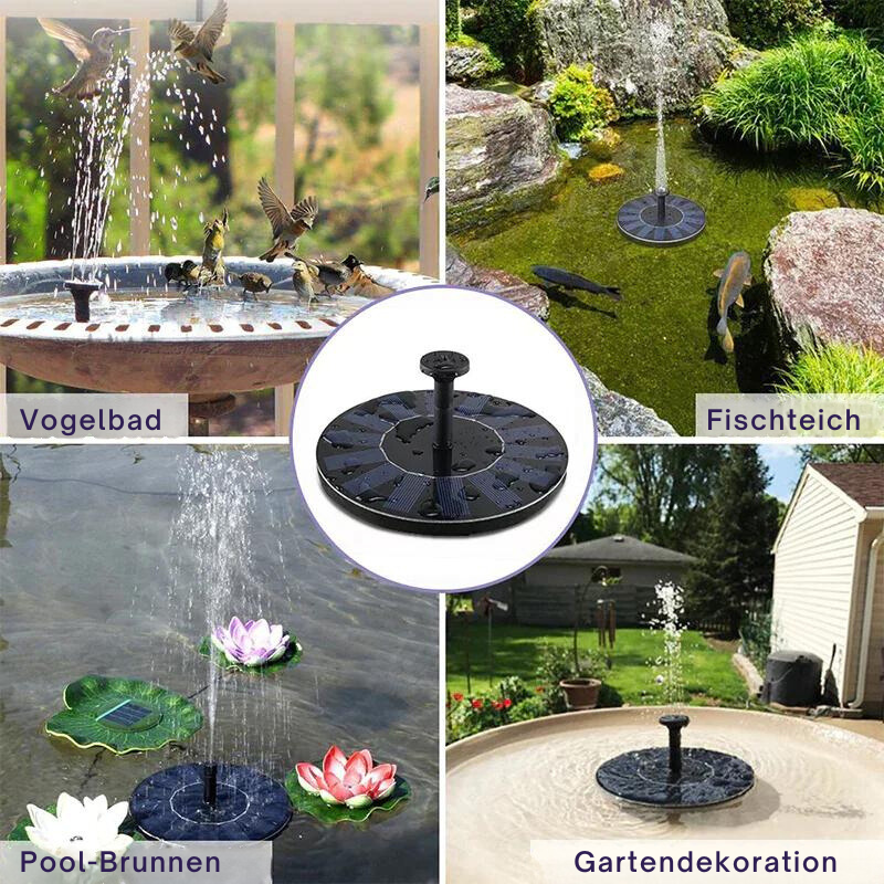 1+1 Gratis | SolarFountain™ - Solarbrunnen