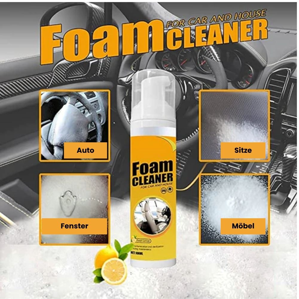 3x FoamClean™ | Unser Geheimwaffe für Sauberkeit!