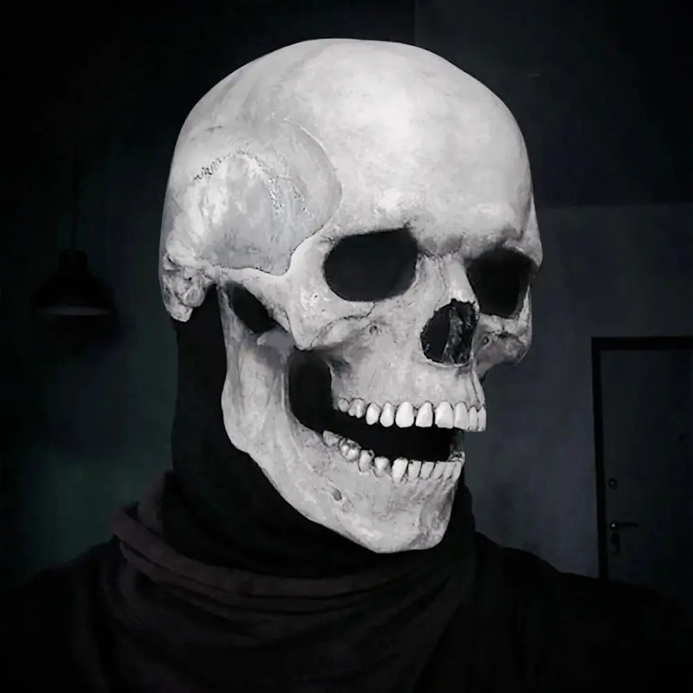 50% Rabatt | SkullPro™ - Gruselige Vollkopfmaske für das ultimative Halloween-Erlebnis!