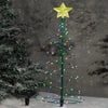 1+1 GRATIS | XTree™ - Solar LED Metall Weihnachtsbaum mit Lichterkette