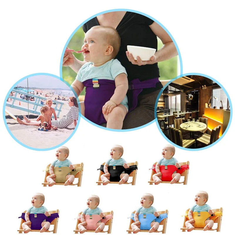 BabyCare™ + 5 Gratis Fruchtschnuller! | Unser Babystuhl-Gürtel für bequemes Füttern und sicheres Sitzen!