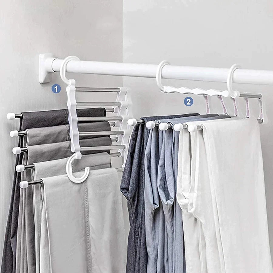 1+1 Gratis | EasyRack™ - Die faltbaren Kleiderbügel für mehr Platz im Kleiderschrank!