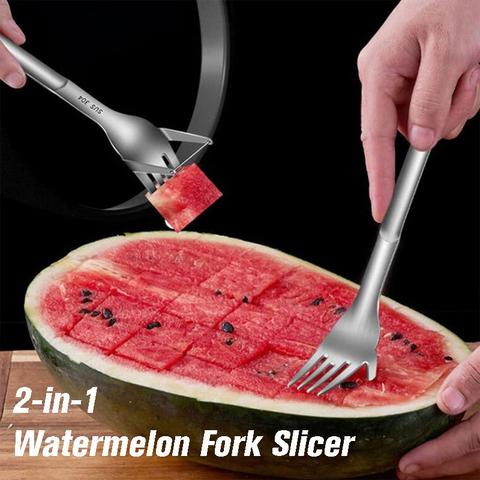 2+2 Gratis | EasyFork™ - Perfekte Wassermelonen-Würfel im Handumdrehen