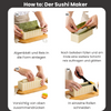 SushiPro™ - Sushi Maker Kit (3 Formen + GRATIS Löffel und Gabel)