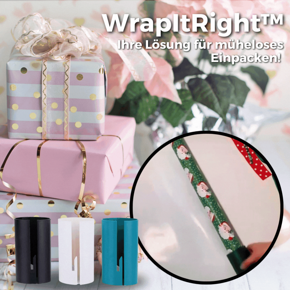WrapItRight™ - Ihre Lösung für müheloses Einpacken! | 50% Rabatt