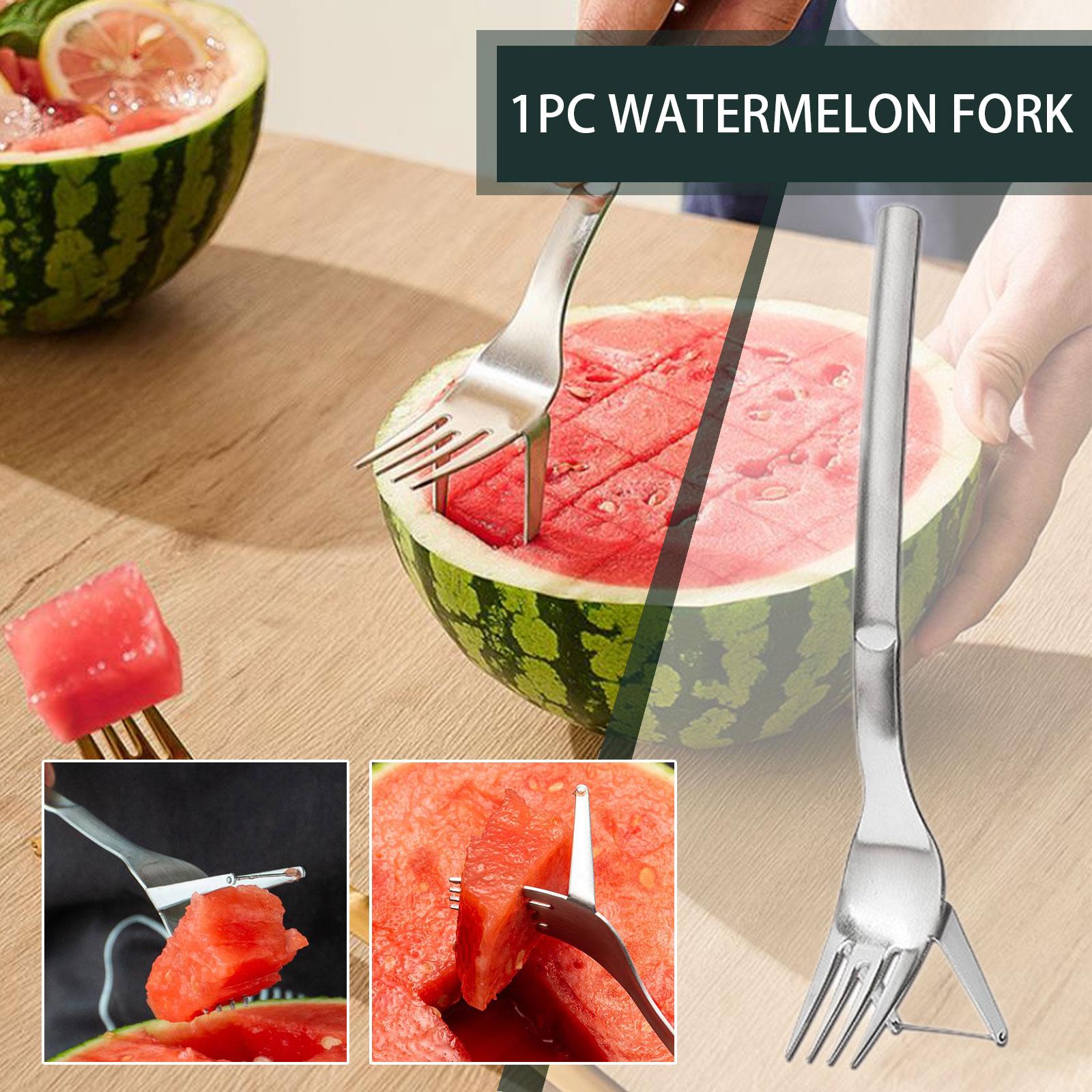 2+2 Gratis | EasyFork™ - Perfekte Wassermelonen-Würfel im Handumdrehen