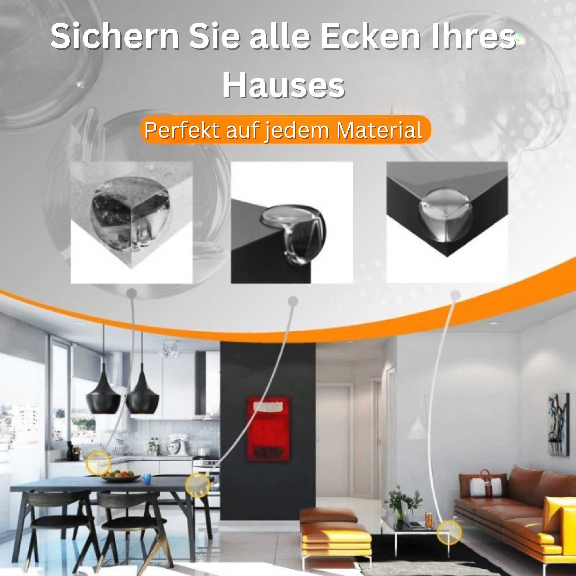 10+10 Gratis | CornerProtect™️ - Möbelkantenschutzabdeckung